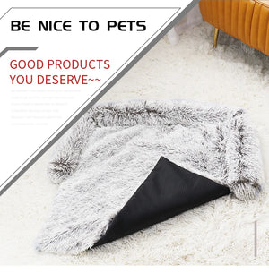 Sofa Plush Pet Calming Blanket