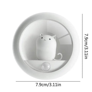 Motion Sensor Cat Night Light