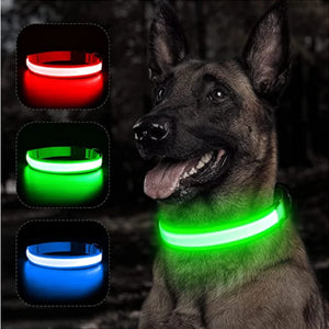 LED Flashing Dog Collar